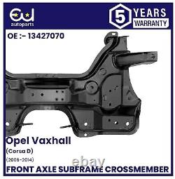 Front Subframe Crossmember Engine Subframe Carrier For Opel Vauxhall Corsa D