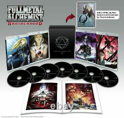 Fullmetal Alchemist Brotherhood Limited Edition Blu-ray Box Sets 1 & 2 Anime