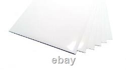 GLOSSY A4 White Self Adhesive Permanent Sticker Paper Sheet Address Label