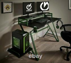 Gaming Desk Computer Office Desks Writing Table Green Camouflage Limited Edition