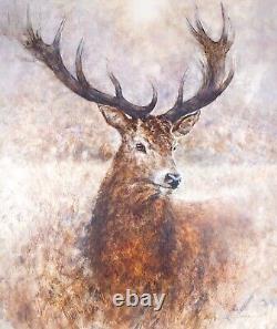 Gary Benfield'noble' Large Limited Edition Stag Deer Print & Coa