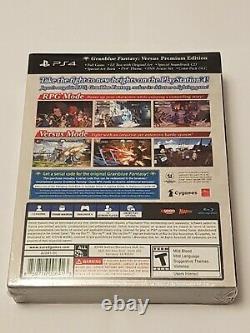 Granblue Fantasy Versus Premium Edition PS4 Game Limited Collectors Rare