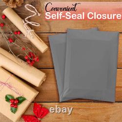Grey Mailing Bags Strong Poly Postal Postage Mailers for Shipping 12 x 16