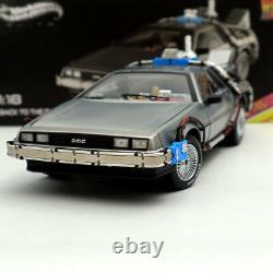 Hot Wheels 1/18 Elite Back To The Future Time Machine Diecast Car Edition BCJ97
