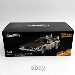 Hot Wheels 118 Elite Back To The Future Time Machine Diecast Edition BCJ97 Gift