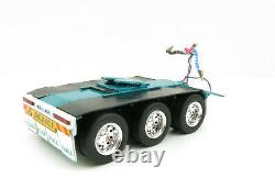 Iconic Replicas CTE 45' Extendable Drop Deck Trailer with 3axle Dolly Toll 150