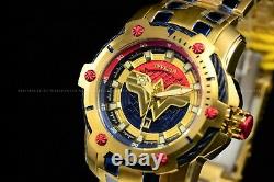 Invicta 39mm Limited Edition DC Comics WONDER WOMAN Bolt 18k Gold Plated Watch