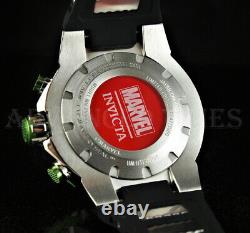 Invicta 52mm MARVEL HULK Limited Edition Chronograph Green & Black Watch NEW