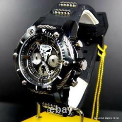 Invicta Marvel Punisher 52mm Chronograph Black Limited Edition Rubber Watch New
