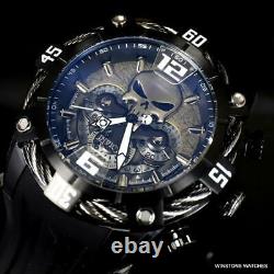 Invicta Marvel Punisher Bolt Black Chronograph Limited Edition Watch 50mm New