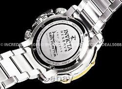 Invicta Men Reserve SEA HUNTER PROPELLER SWISS MVT Chronograph Gold Silver Watch