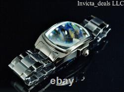 Invicta Men's 47mm GRAND LUPAH ABALONE DIAL Black Tone Special Edition SS Watch