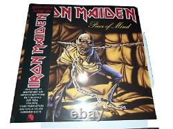 Iron Maiden Piece Of Mind Limited Edition Picture Disc Vinyl New