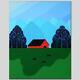 Larissa Holt New England Barn Limited Edition Giclee on Canvas