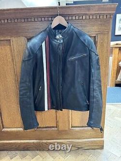 Limited Edition Belstaff Leather Motorcycle Jacket -L