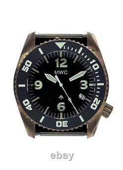 Limited Edition Bronze MWC Depthmaster 100atm Military Divers Watch Automatic