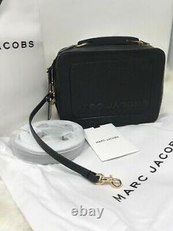 Limited Edition Marc Jacobs Black The Box 20 Crossover Bag Leather