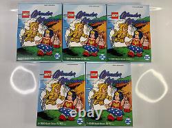 Lot of 5- LEGO DC Wonder Woman Special Limited Edition 77906 Sets- New Sealed