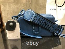 MARC JACOBS Snapshot DTM HUDSON RIVER BLUE Small Camera Bag 100% AUTHENTIC & NEW