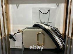 MARC JACOBS Snapshot NEW CLOUD WHITE MULTI Small Camera Bag 100% AUTHENTIC & NEW