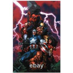 MARVEL Comics Limited Edition New Avengers (12) Numbered Canvas Art