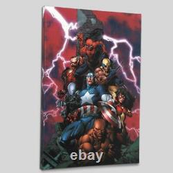 MARVEL Comics Limited Edition New Avengers (12) Numbered Canvas Art