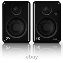 Mackie CR3-X Studio Monitors PAIR 3-inch 50W Limited Edition Silver