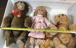 Margaret's Steiff Goldilocks and the 3 bears Vintage Limited Edition 1993 NIB