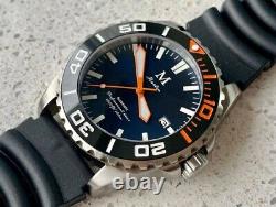 Marlinwatch Divers Watch 45mm 300m Automatic NH35 Box Inc NEW 3 straps