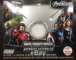 Marvel Cinematic Universe Phase One Avengers Assembled US Version Blu-ray MCU 1