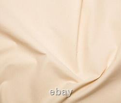 Mediumweight Calico Cotton Fabric Plain-Woven Unbleached and Unshrunk-Per Meter