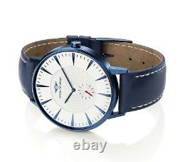 Mens Blue Brushed Limited Edition Swiss Mvt Watch By Nation of Souls RRP £249