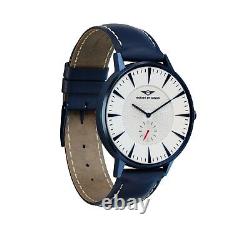 Mens Blue Brushed Limited Edition Swiss Mvt Watch By Nation of Souls RRP £249