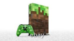 Microsoft Xbox One S Minecraft Limited Edition Bundle 1TB FREE SHIPPING