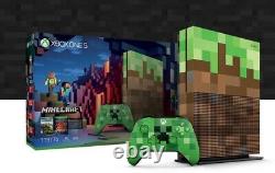 Microsoft Xbox One S Minecraft Limited Edition Bundle 1TB FREE SHIPPING
