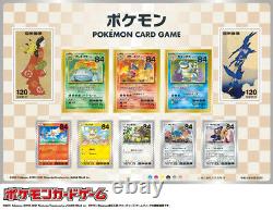 (NEW) Full Set Pokemon Stamp Box Japan Post Limited Beauty Back Moon gun Rare