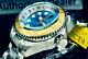 NEW Invicta Hydromax 52MM OCEAN VOYAGE LIMITED EDITION Wavy Blue Dial S. S Watch