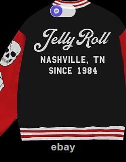 NEW Jelly Roll 5XL red and black Jacket Coat WOW EXCELLENT CHRISTMAS GIFT