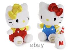 NEW NWT Hello Kitty & Mimmy Anniversary 2022 Limited Edition Plush