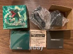 NEW Nintendo Game Boy Advance SP Pokemon Center Rayquaza Limited Edition Console