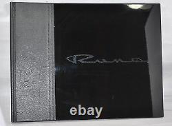 NEW SEALED RARE Limited Edition Honda Rune BLACK Coffee Table Book With CDs