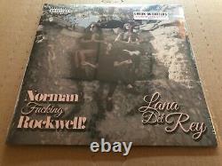 NEW SUPER RARE Lana Del Rey Norman Rockwell NFR PINK Vinyl 2xLP