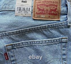 NWT Levi's 501 150th Anniversary Limited Edition Jeans Lt Blue Wash Size 30