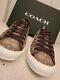 New $229 Coach Logo Sneaker Shoes 9.5 B Womens Limited Edition