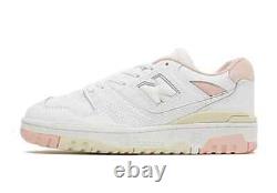 New Balance 550 Limited Edition Leather Shoes White / Pink /Yellow