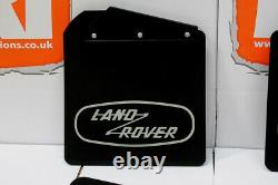 New Genuine Land Rover Defender HERITAGE limited edition mud flaps 90 front rear