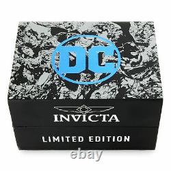 New Invicta RESERVE 52MM Specialty Subaqua BATMAN DC COMIC Silver Bracelet Watch
