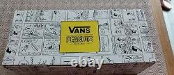 New Limited Edition Vans X Peanuts Charlie Brown Snoopy Comic strip UK 8, Rare