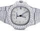 New Mens Patek Philippe Nautilus 5711/1A Steel VVS Diamond Watch 31.55 Ct