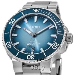 New Oris Aquis Date Lake Baikal Limited Men's Watch 01 733 7730 4175-Set